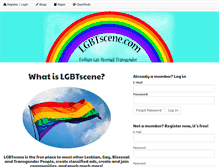 Tablet Screenshot of lgbtscene.com